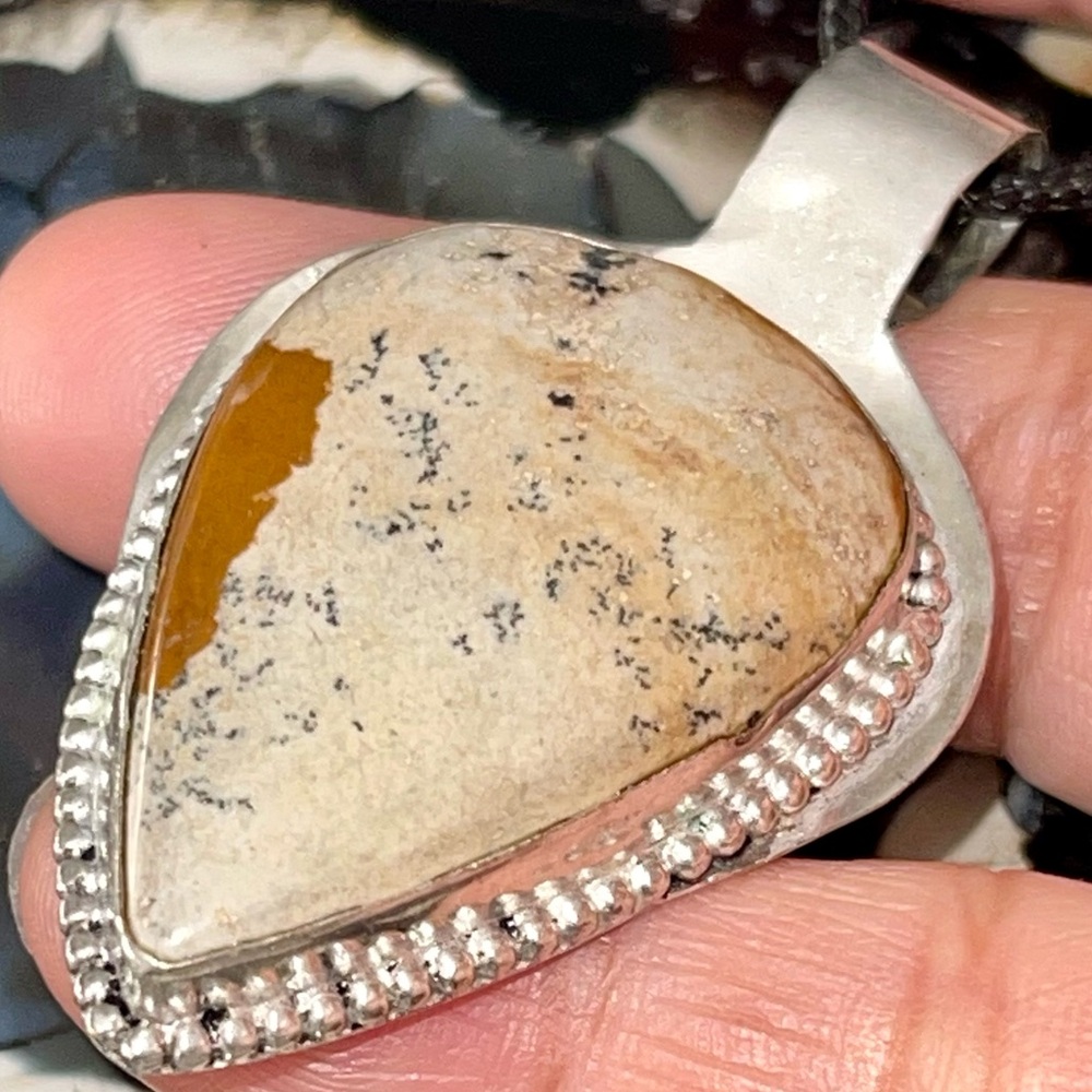Picture Jasper Pendant 2 1/4”
